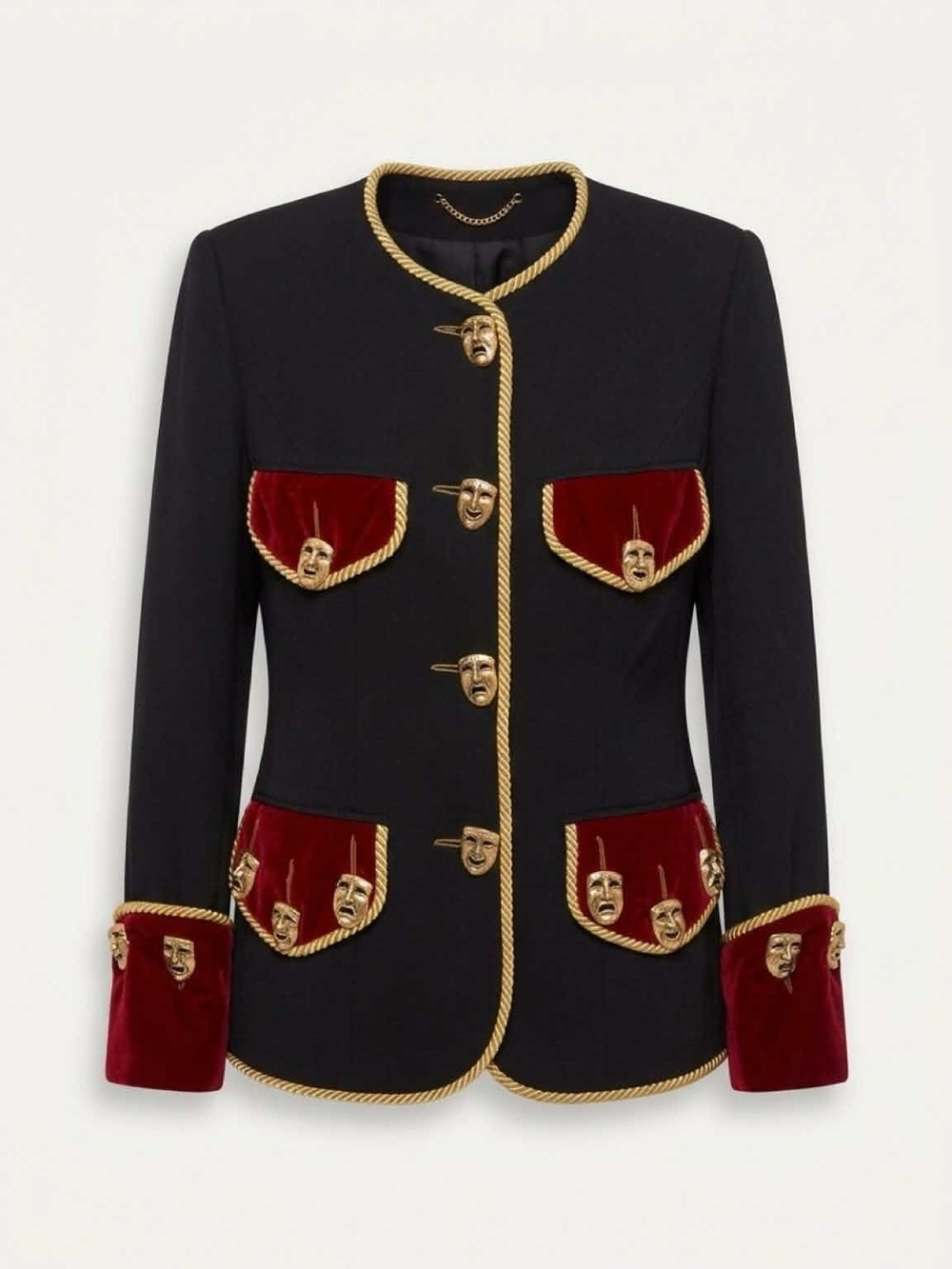 Rare Moschino Couture Comedy -Tragedy 🎭Jacket